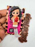 NURSE LAB PHLEBOTMIST Nurse Lab Phlebotomist Bedazzled Badge Reel | Clay Nurse Doll | Laboratory & Blood Draw Tech Badge Holder | Healthcare ID Reel