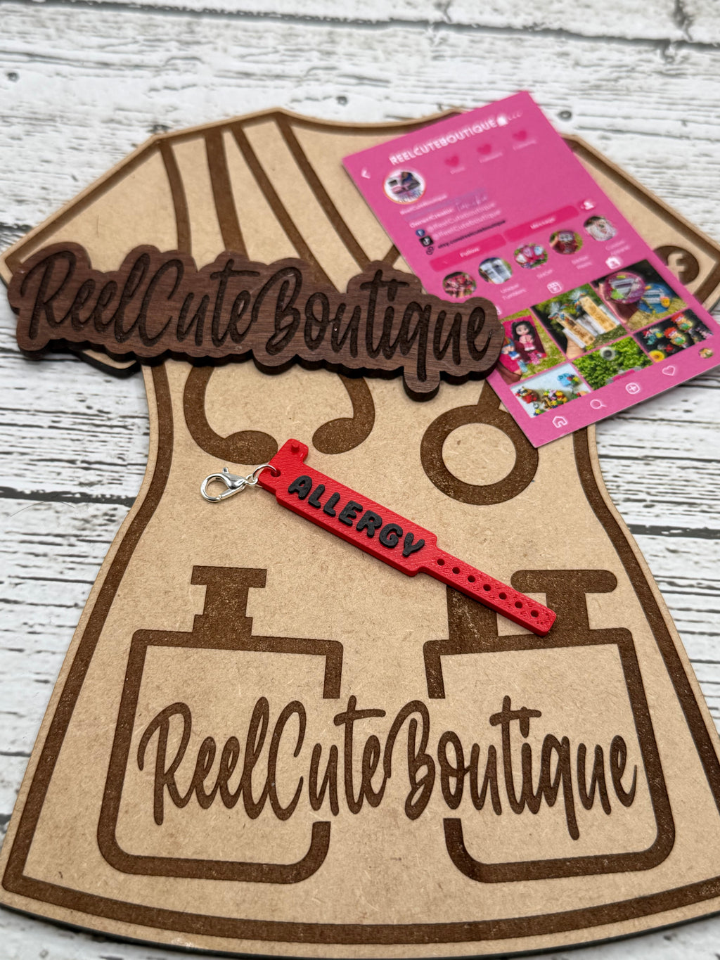3D Printed Badge Reel Charms | Healthcare & Medical ID Badge Accessories