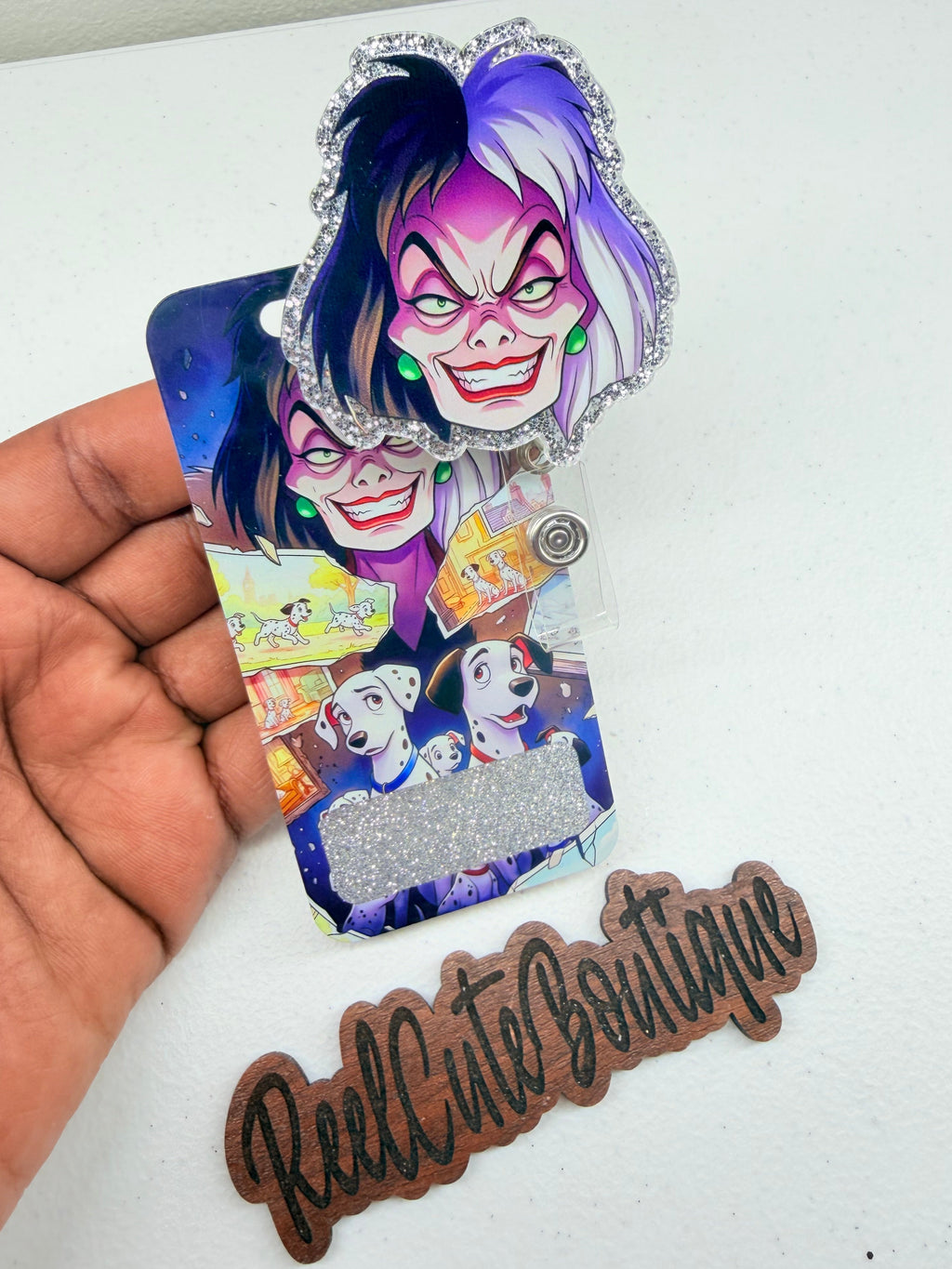 90s Cartoon Badge Reel Buddy Set| Nostalgic Retractable ID Badge Holder