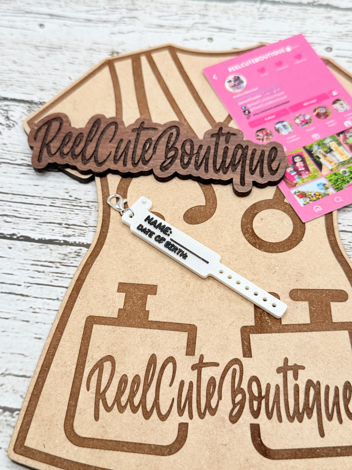 3D Printed Badge Reel Charms | Healthcare & Medical ID Badge Accessories