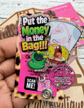 Money in the Bag! Healthcare Badge Reel | Nurse & Medical Retractable ID Badge Holder