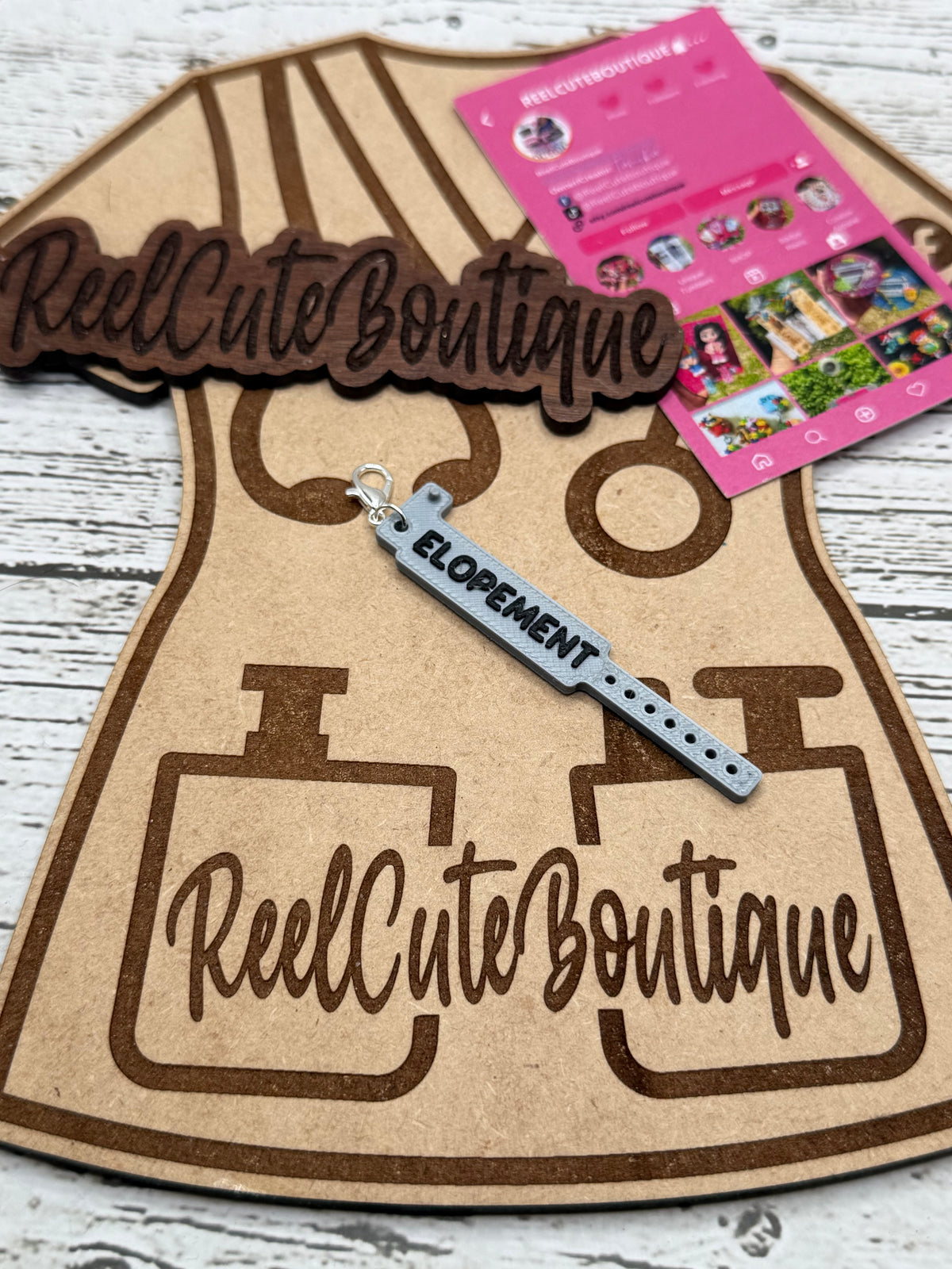 3D Printed Badge Reel Charms | Healthcare & Medical ID Badge Accessories