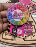 Social Worker Feelings Wheel Badge Reel | Mental Health Acrylic Badge Reel | Counselor Therapist ID Badge Holder | Social Work Gift